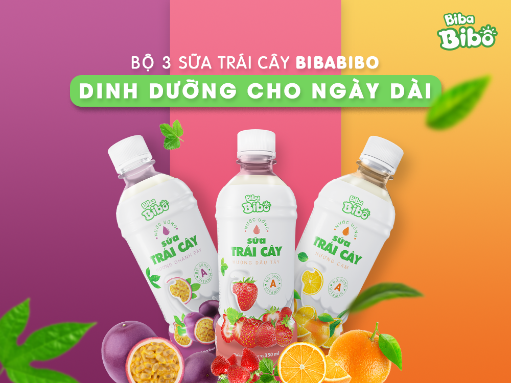 Sữa trái cây Bibabibo